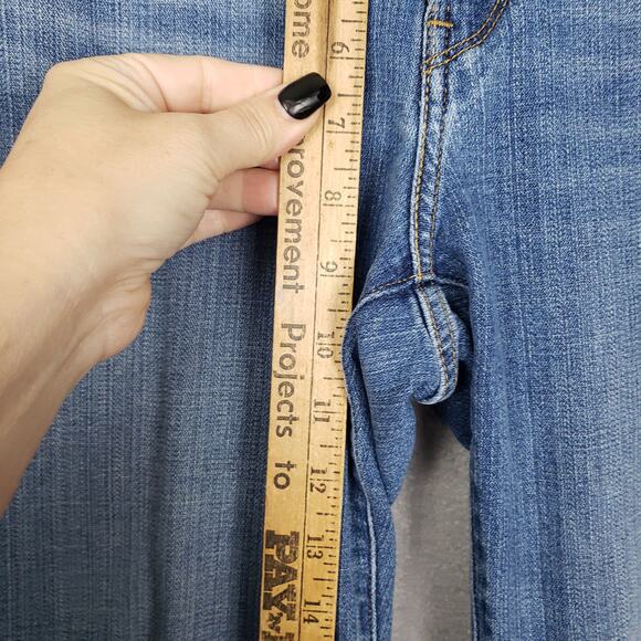 Levi's Women's Size 8 Curvy Bootcut Jeans Retro Flap Pockets Western Cowgirl - Picture 5 of 13